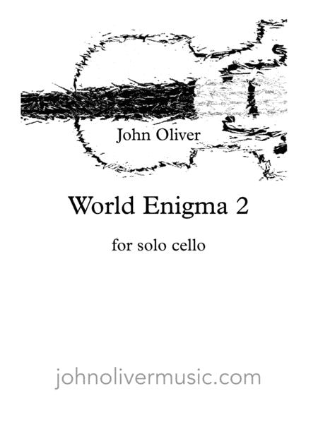 World Enigma 2 For Solo Cello Sheet Music