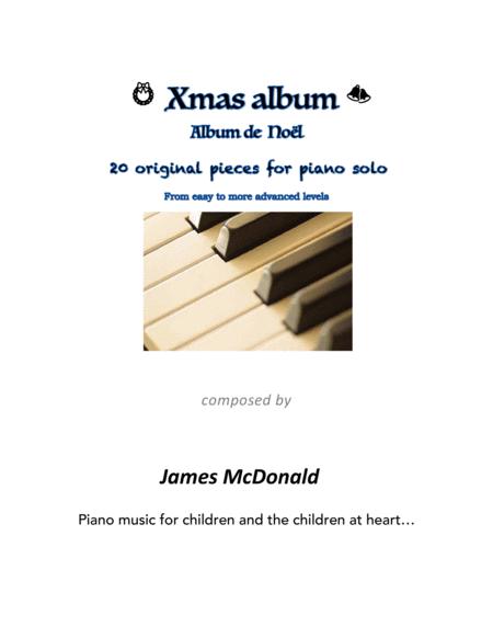 Free Sheet Music Xmas Album 20 Original Pieces