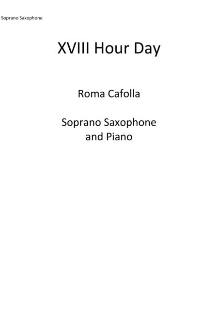 Free Sheet Music Xviii Hour Day