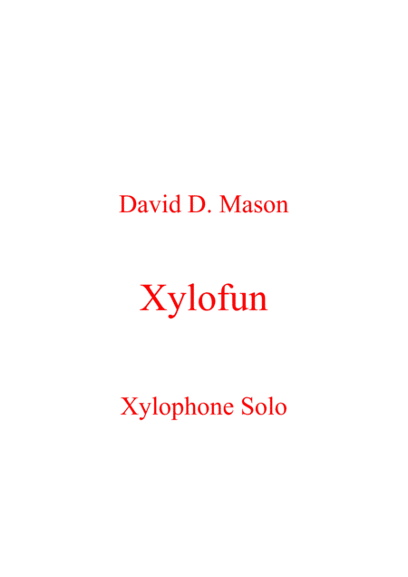 Xylofun Sheet Music