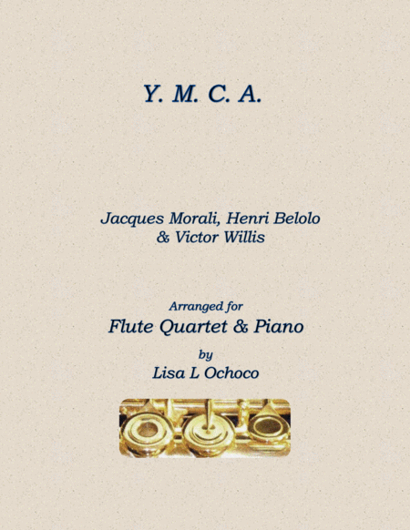 Free Sheet Music Y M C A For Flute Choir Piano And Optional Beatbox Flute