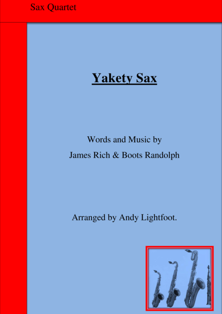 Free Sheet Music Yakety Sax