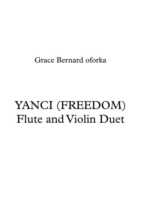 Free Sheet Music Yanci