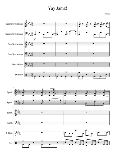 Yay Jamz Sheet Music