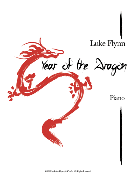 Free Sheet Music Year Of The Dragon