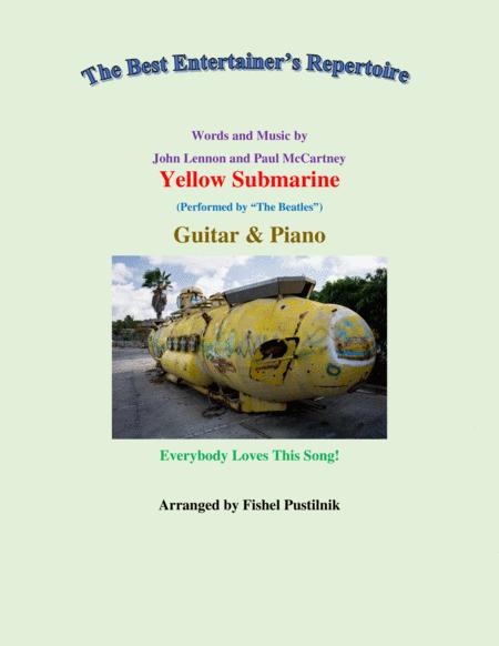 Yellow Submarine For Guitar And Piano Video Sheet Music