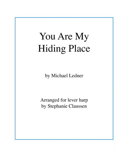 You Are My Hiding Place Lever Harp Solo Sheet Music