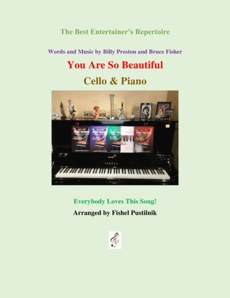 Free Sheet Music You Are So Beautiful For Cello And Piano