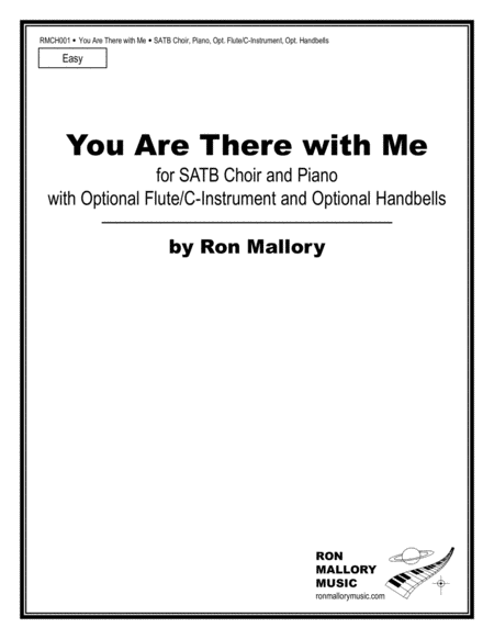 Free Sheet Music You Are There With Me Satb