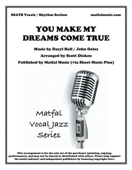 You Make My Dreams Hall Oates Sheet Music