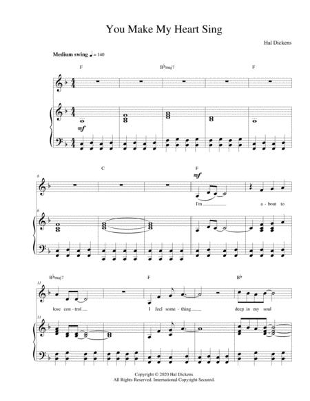 You Make My Heart Sing Sheet Music