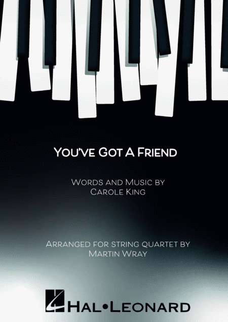 You Ve Got A Friend String Quartet Sheet Music