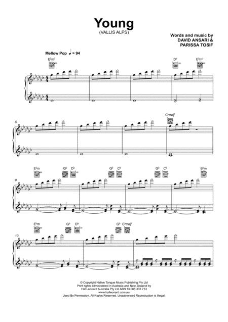 Free Sheet Music Young