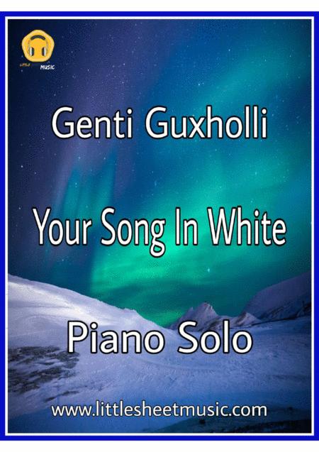 Free Sheet Music Your Song In White Piano Solo