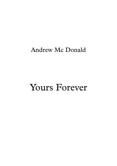 Yours Forever Sheet Music