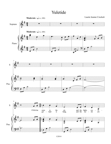 Yuletide Sheet Music