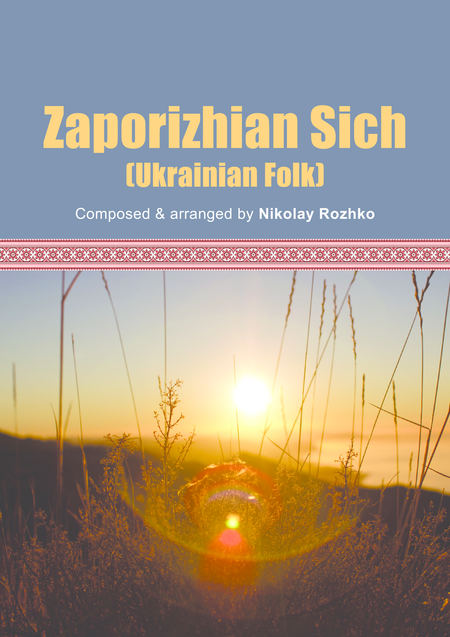 Free Sheet Music Zaporizhian Sich Ukrainian Folk For A Variety Orchestra