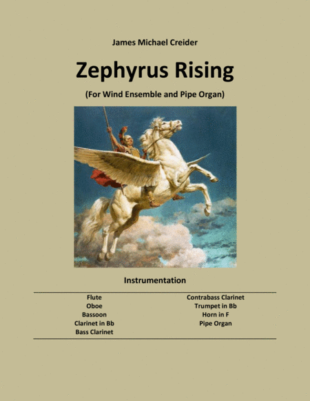 Zephyrus Rising Score Sheet Music