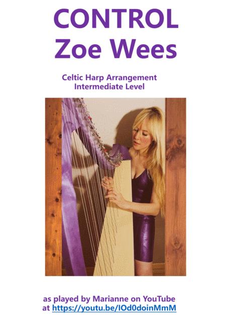 Zoe Wees Control Celtic Harp Arrangement Sheet Music