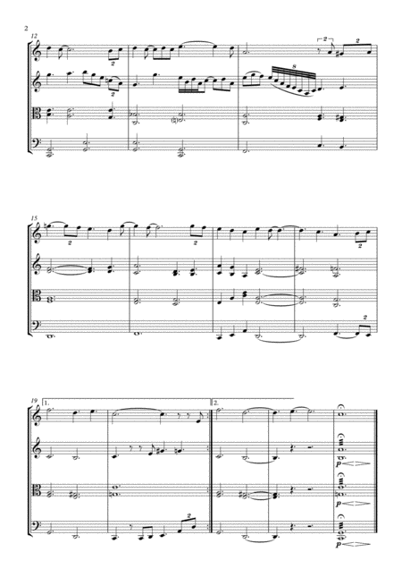 A Dream Is A Wish Your Heart Makes From Disneys Cinderella String Quartet Page 2