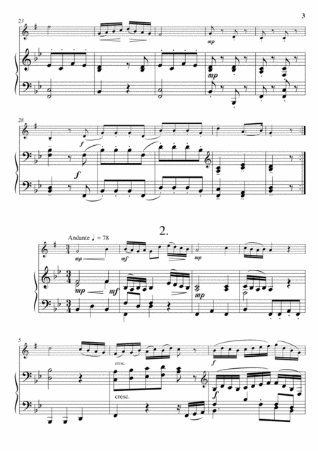 A Mozart Suite For Alto Saxophone And Piano Page 2