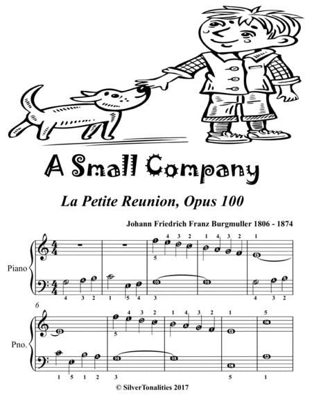 A Small Company La Petite Reunion Opus 100 Easiest Piano Sheet Music Tadpole Edition Page 2