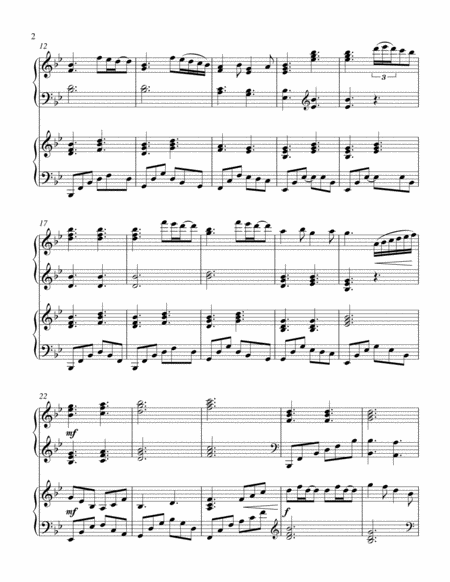 A Thousand Years 2 Piano Duet Page 2