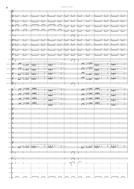 Ada Fraj Lpez Pasodoble Vicente Ortiz Gimeno Score Page 2