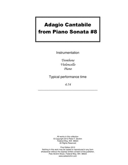 Adagio Cantabile From Piano Sonata No 8 Op 13 Score Only Page 2