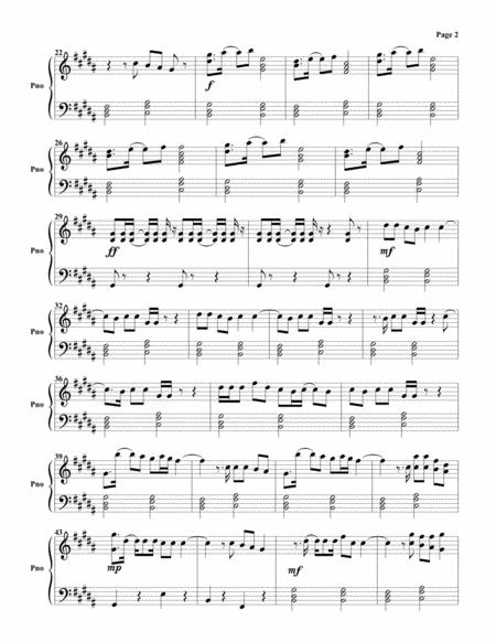 Aint Your Mama Piano Solo Page 2