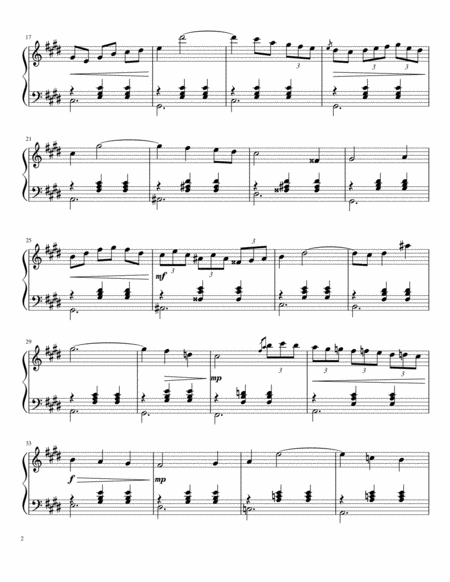 All The Way My Savior Leads Me Piano Solo Page 2