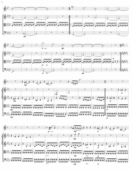 Allegro In C Minor For Clarinet Quintet Page 2