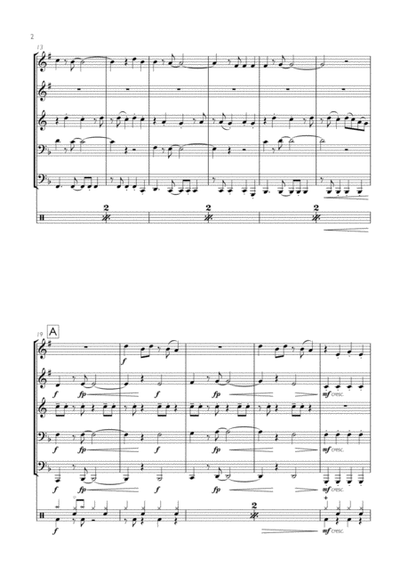 Alphabeat Fascination For Brass Quintet Page 2