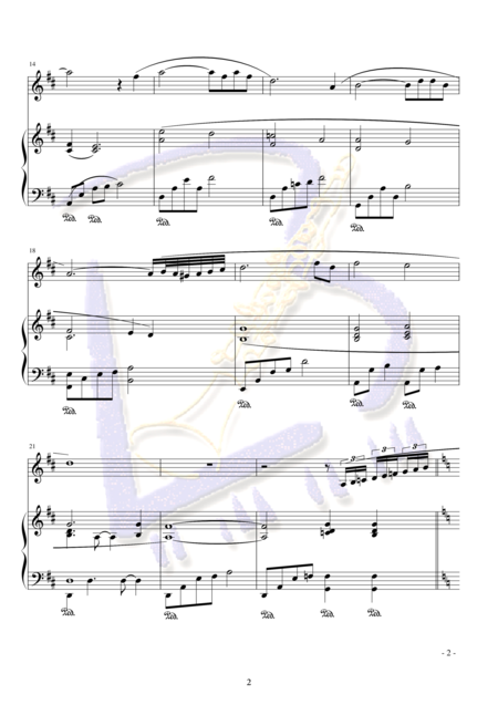 Amazing Grace For Instrument And Piano Page 2