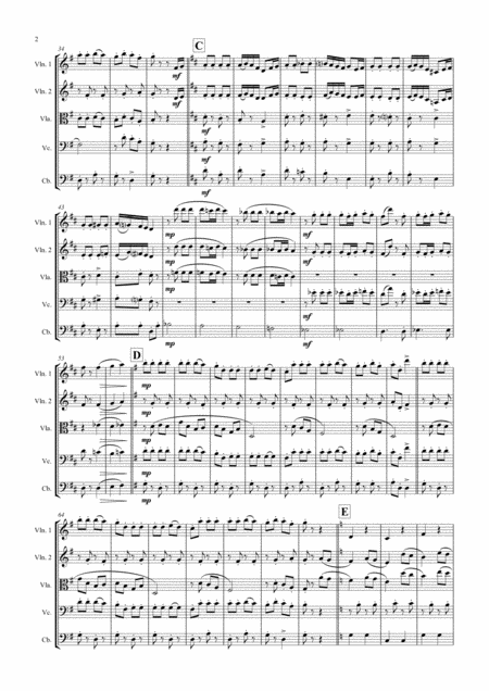 Amboss Polka German Polka Oktoberfest String Orchestra Page 2