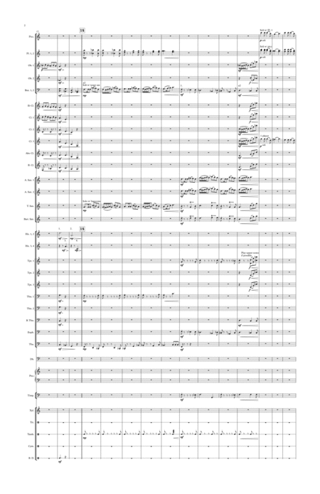 Amusez Vous Wind Orchestra Score Page 2