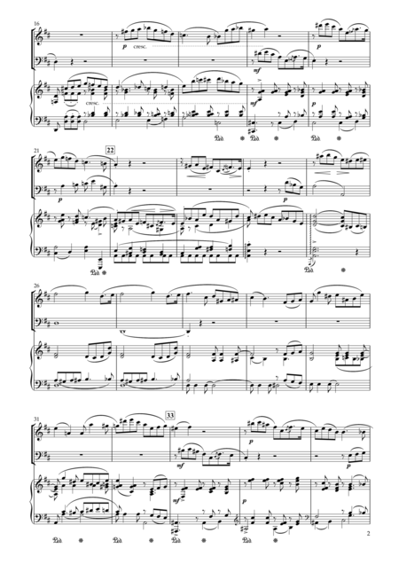 Andante Con Moto From Piano Trio Op 1 For Oboe Violoncello Piano Page 2