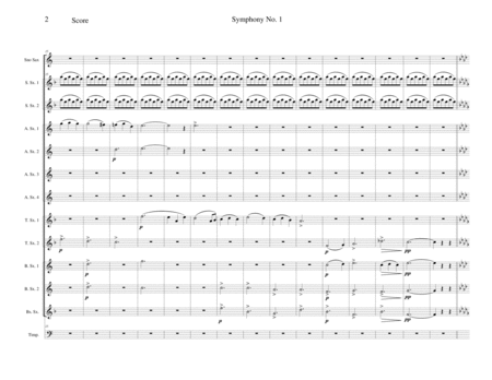 Andante From Symphony No 1 Page 2