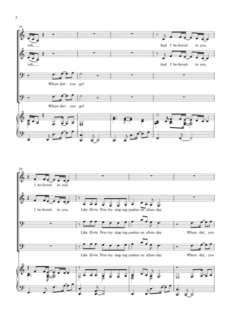 Angel Eurythmics Satb Choir Arr Stephanie Teh Page 2
