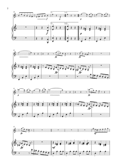 Anitras Dance From Peer Gynt Suite Arranged For Oboe And Piano Page 2