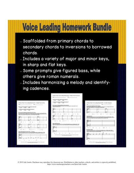 Ap Music Theory Voice Leading Homework Pack Page 2