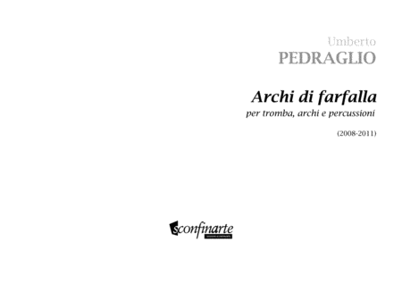 Archi Di Farfalla For Trumpet Strings And Percussion Score Page 2