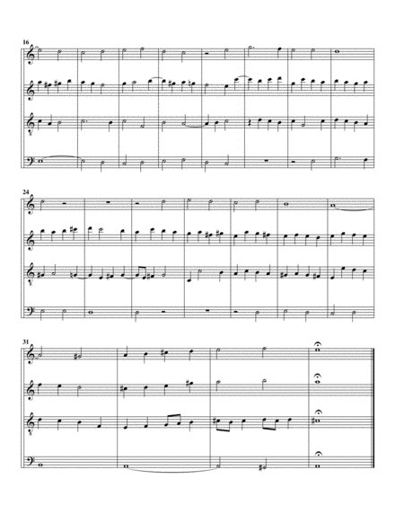 Auf Meinen Lieben Gott Bwv 744 Arrangement For 4 Recorders Page 2