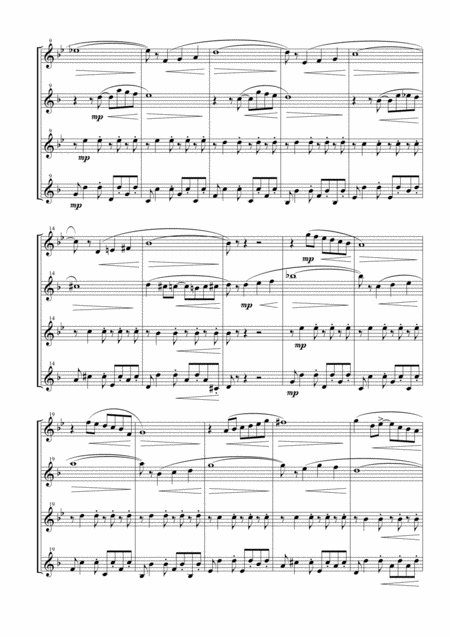 Autumn Leaves For Saxophone Quartet Page 2