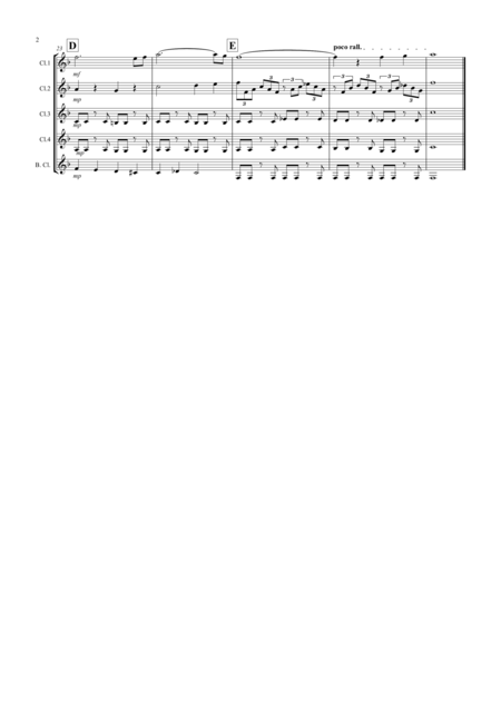 Ave Maria For Clarinet Quintet Page 2