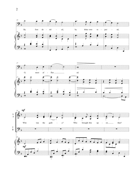 Ave Maria Portuguese Lyrics Low Key Organ Accompaniment Page 2