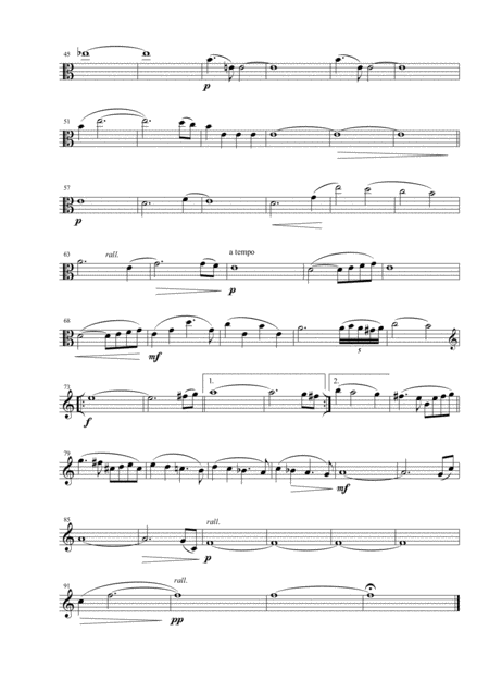 Ave Maria Tanti Anni Prima For Viola And Piano Page 2