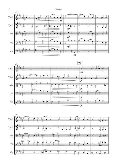 Ave Verum Corpus W A Mozart String Orchestra Page 2