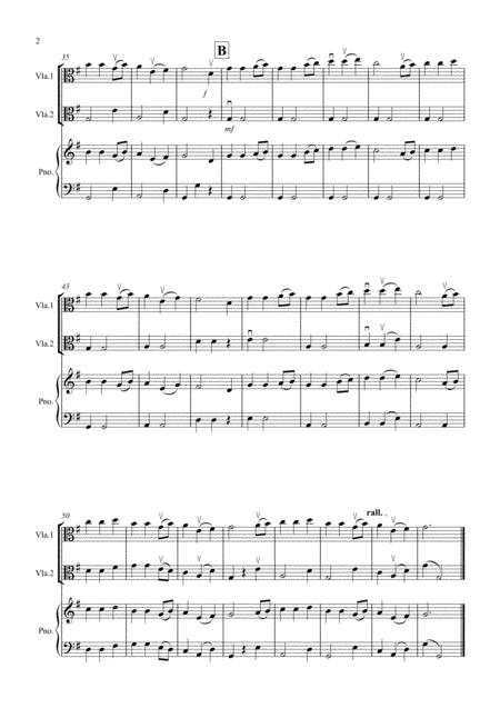 Away In A Manger For Viola Duet Page 2