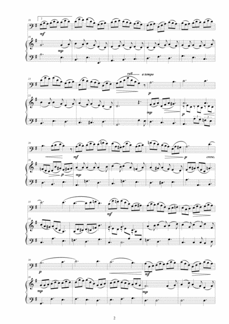 Bach Aria Jesus Bleibet Meine Freude Bwv 147 No 10 For Bassoon And Harpsichord Page 2